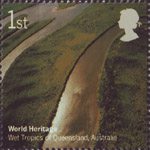 World Heritage Sites 1st Stamp (2005) Wet Tropics of Queensland, Australia