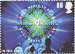 Classic ITV 68p Stamp (2005) Who Wants to be a Millionaire