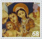 Christmas 2005 68p Stamp (2005) 'Madonna and the Infant Jesus' (from India)