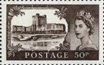 The Castles Definitives 50p Stamp (2005) Carrickfergus Castle