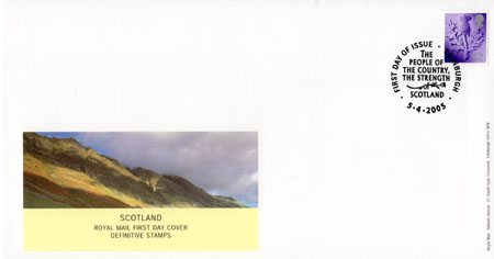 2005 Definitive First Day Cover from Collect GB Stamps
