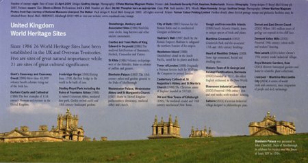 World Heritage Sites (2005)
