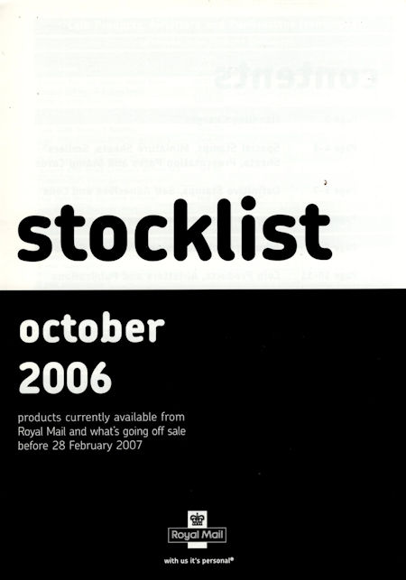 2006 Stock Lists from Collect GB Stamps