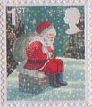 Christmas 2006 1st Stamp (2006) Father Christmas on Chimney