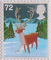 Christmas 2006 72p Stamp (2006) Reindeer