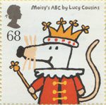 Animal Tales 68p Stamp (2006) Maisey's ABC by Lucy Cousins