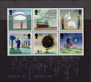 Miniature Sheet from Collect GB Stamps