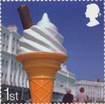 Beside the Seaside 1st Stamp (2007) 99 Ice Cream Cone