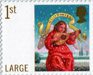 Christmas 2007 1st Large Stamp (2007) Angel playing Lute