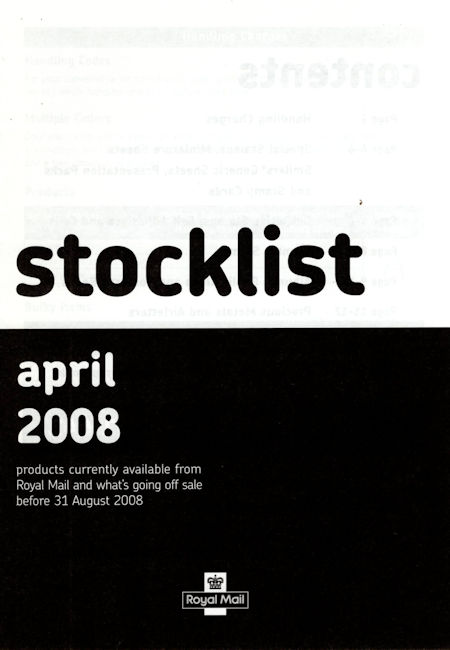 2008 Stock Lists from Collect GB Stamps