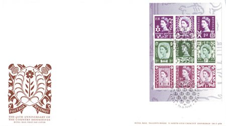 2008 Definitive First Day Cover from Collect GB Stamps