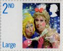 Christmas 2008 2nd Large Stamp (2008) The Ugly Sisters from Cinderella