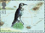 Charles Darwin 81p Stamp (2009) Floreana Mockingbird