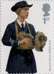 Royal Navy Uniforms 1st Stamp (2009) Second Officer WRNS 1918
