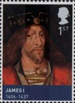 The House of Stewart 1st Stamp (2010) James I  (1406-1437)
