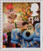 Christmas 2010 with Wallace and Gromit £1.46 Stamp (2010) Gromit's Christmas pullover
