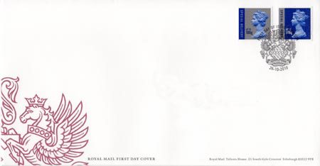 2010 Definitive First Day Cover from Collect GB Stamps
