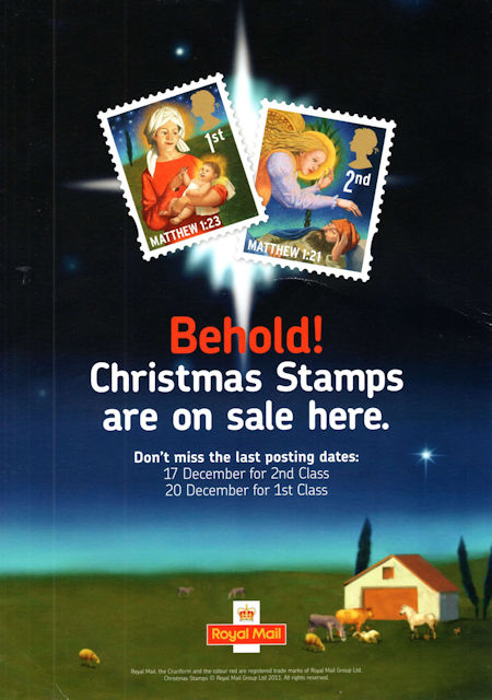 Royal Mail A4 Posters from Collect GB Stamps