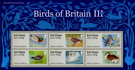 Post & Go - Birds of Britain III 2011
