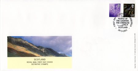 2011 Regional First Day Cover from Collect GB Stamps