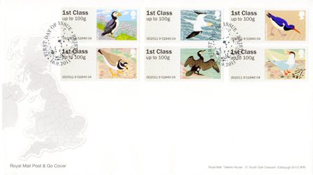 Post & Go - Birds of Britain IV 2011