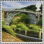 A to Z of Britain, Series 1 1st Stamp (2011) Ironbridge