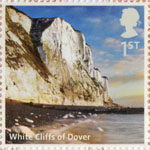 UK A-Z Part 2 1st Stamp (2012) White Cliffs of Dover