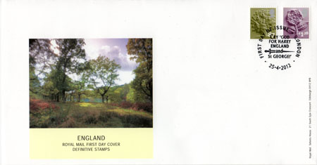 2012 Regional First Day Cover from Collect GB Stamps