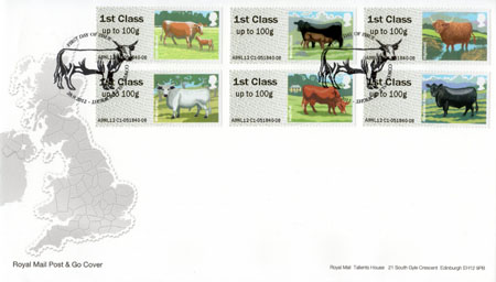 Post & Go - British Farm Animals III - Cattle (2012)