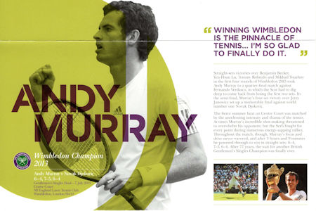 Andy Murray - Gentlemen's Singles Champion Wimbledon 2013 (2013)