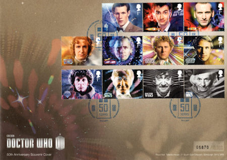 2013 Souvenir Cover from Collect GB Stamps