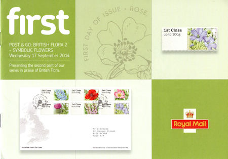 Post & Go: Symbolic Flowers - British Flora 2 (2014)