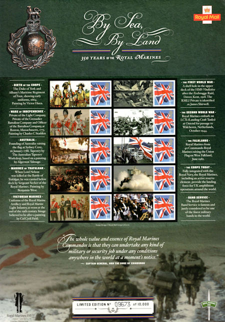 By Sea, By Land - 350th Anniversary of The Royal Marines (2014)