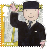 Classic Children's TV 1st Stamp (2014) Mr Benn
