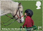 Working Horses 1st Stamp (2014) Riding for the Disabled Association