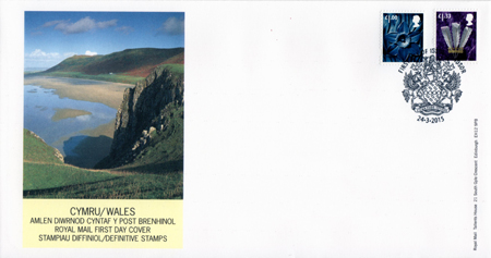 2015 Regional First Day Cover from Collect GB Stamps
