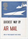 Royal Mail 500 1st Stamp (2016) Quickest Way by Air Mail