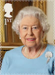 HM The Queen’s 90th Birthday 1st Stamp (2016) Queen Elizabeth II