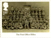 The Great War - 1916 1st Stamp (2016) The Post Office Rifles