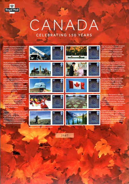 Canada Celebrating 150 Years (2017)