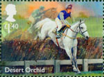 Racehorse Legends £1.40 Stamp (2017) Desert Orchid