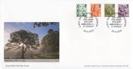 2018 Regional First Day Cover from Collect GB Stamps