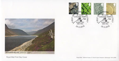 2018 Regional First Day Cover from Collect GB Stamps