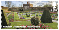 Hampton Court Palace £1.55 Stamp (2018) Hampton Court Palace – Pond Gardens