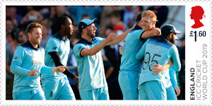 ICC Mens Cricket World Cup 2019 £1.60 Stamp (2019) ICC Cricket World Cup 2019