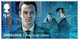 Sherlock  £1.42 Stamp (2020) The Great Game