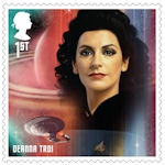 Star Trek 1st Stamp (2020) Deanna Troi