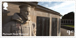 End of the Second World War £1.63 Stamp (2020) Plymouth Naval Museum