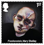 Classic Science Fiction 1st Stamp (2021) Frankenstein by Mary Shelley