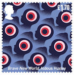 Classic Science Fiction £1.70 Stamp (2021) Brave New World by Aldous Huxley
